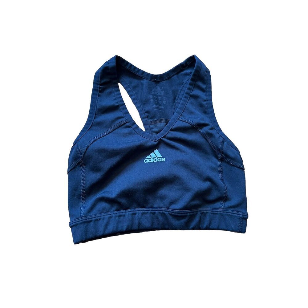 Adidas Women's XS Black Don't Rest Alphaskin‎ Racerback Impact Sports Bra